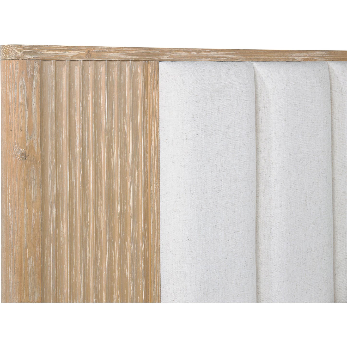  Crown Mark Kara B1450-Q Queen Bed - Cerused Natural IMAGE 5