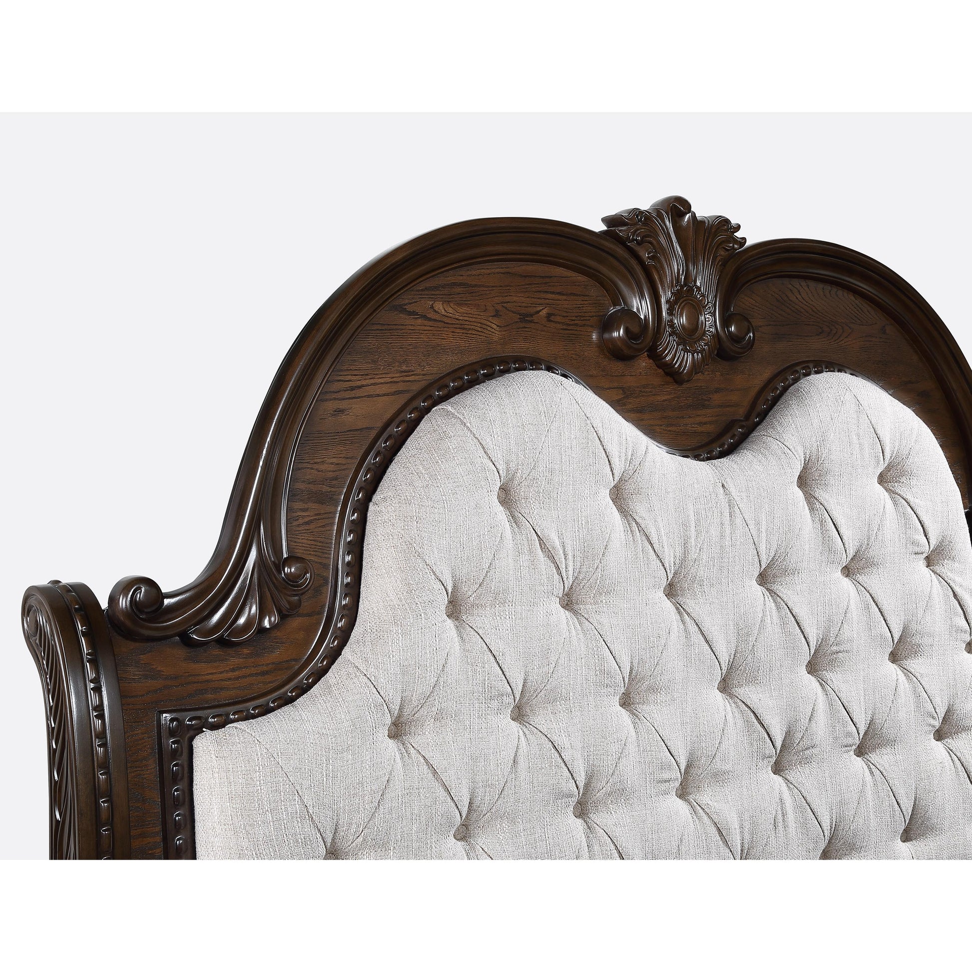  Crown Mark Stanley B1610-Q Queen Bed - Coffee Brown IMAGE 5