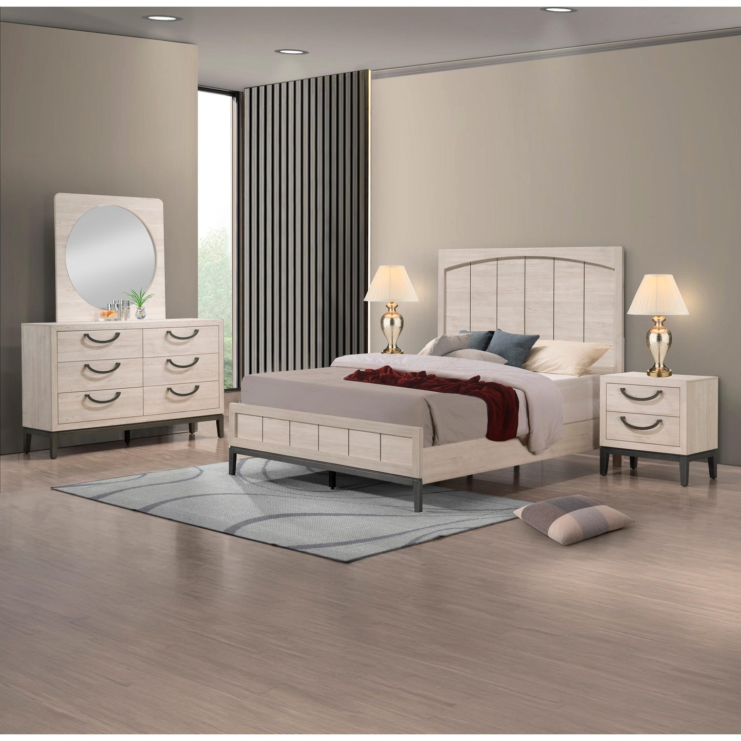  Crown Mark Veda B3300-11 Dresser Mirror IMAGE 4