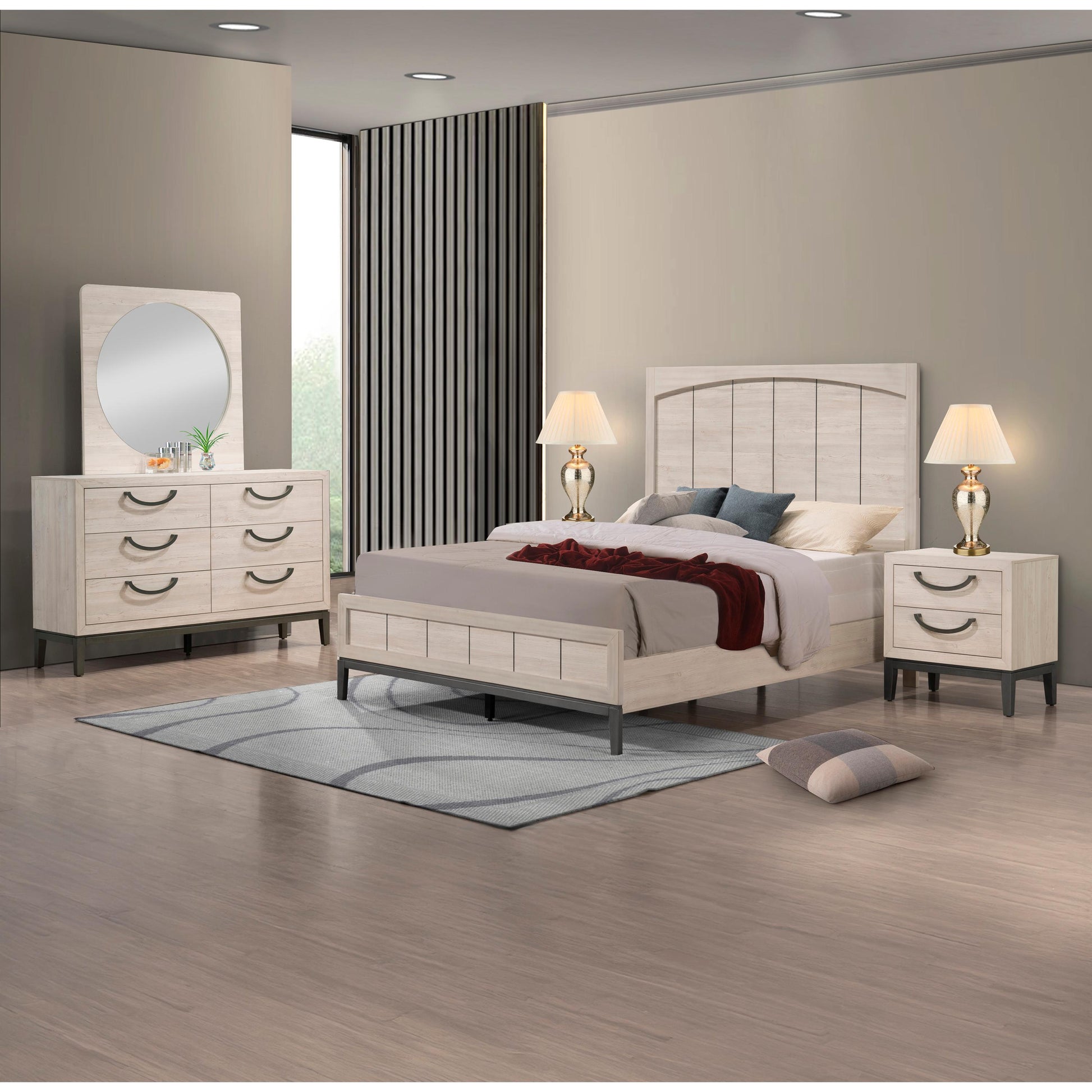  Crown Mark Veda B3300-11 Dresser Mirror IMAGE 4