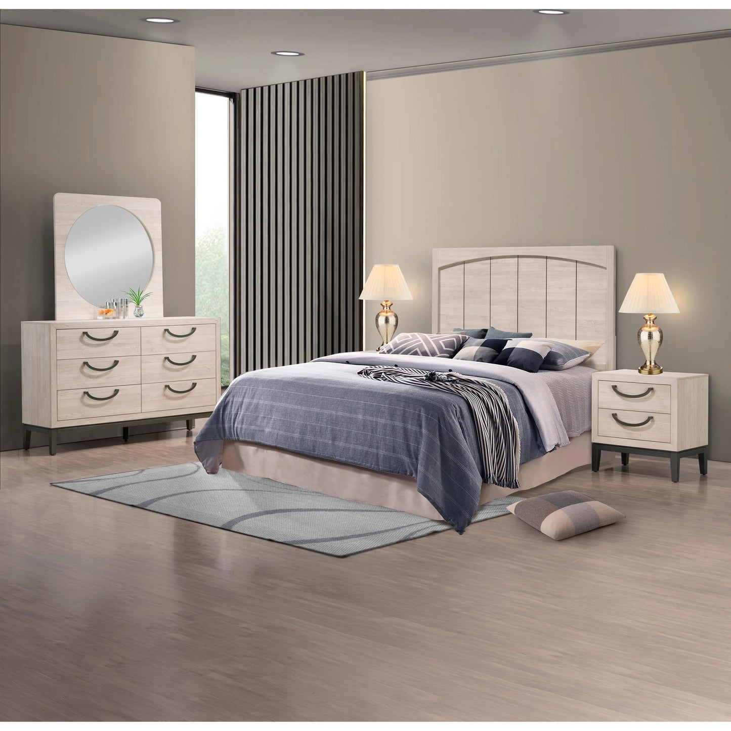  Crown Mark Veda B3300-K King Bed IMAGE 5