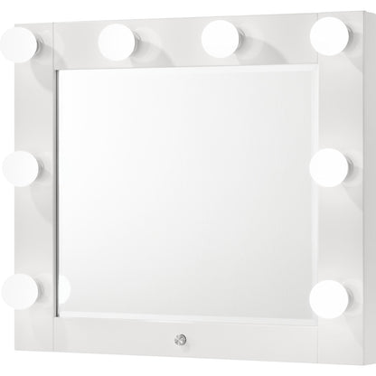 Crown Mark Luxo B4852WHSET Vanity Set - White IMAGE 7