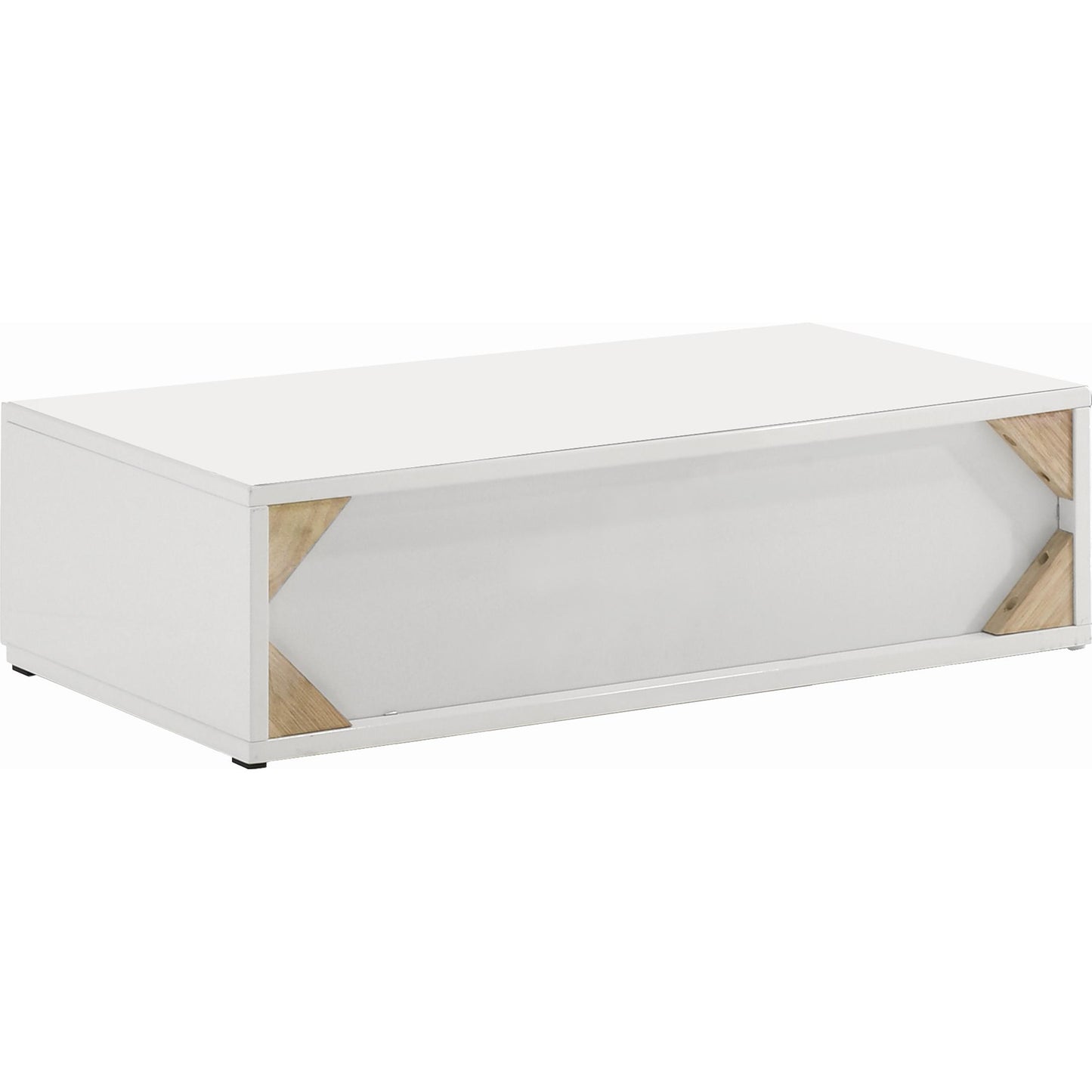  Crown Mark Luxo B4852WH-DB-SET Tall Lighted Vanity with Drawer - White IMAGE 7