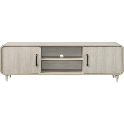  Crown Mark Nyomi B4900-9 TV Stand - White IMAGE 2