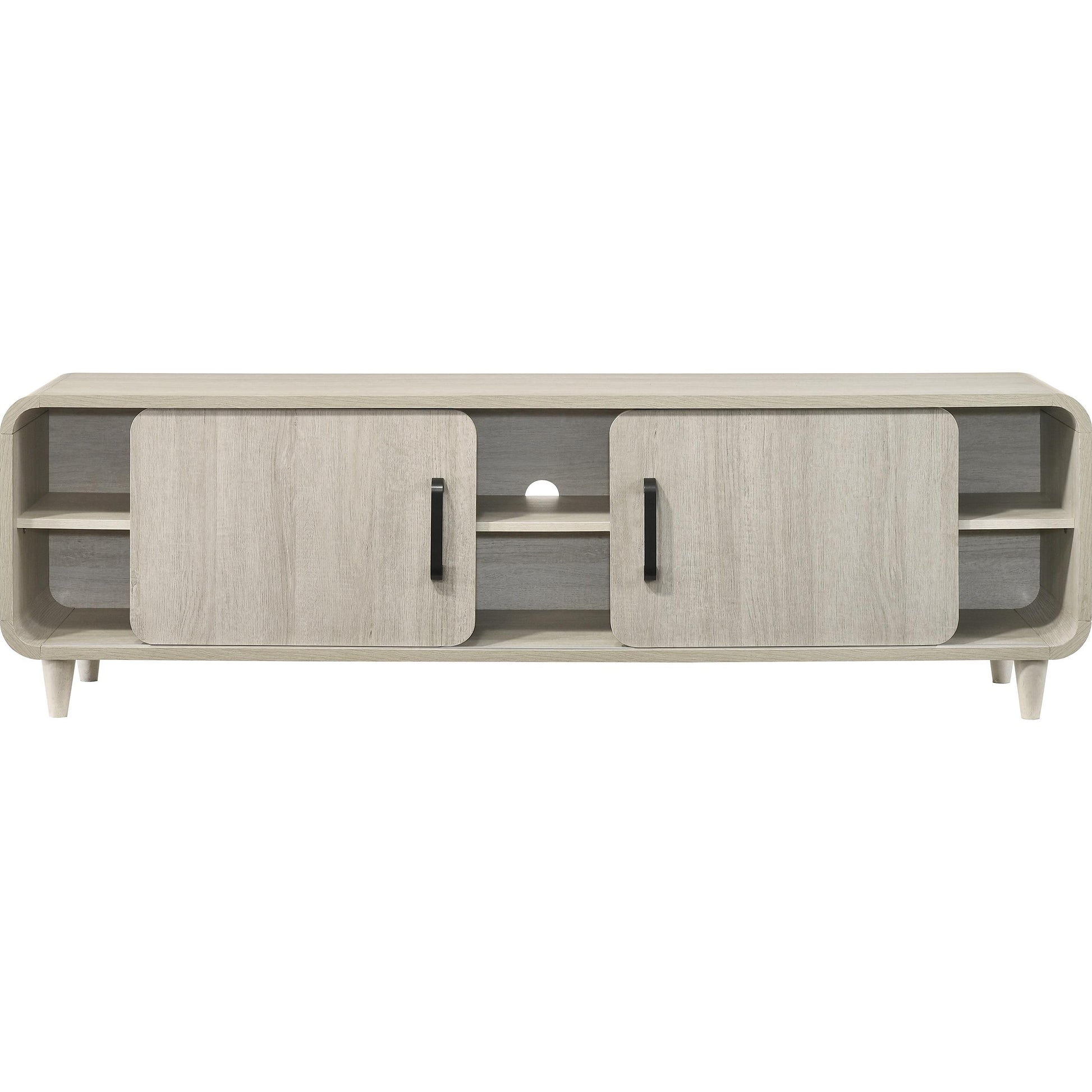  Crown Mark Nyomi B4900-9 TV Stand - White IMAGE 3