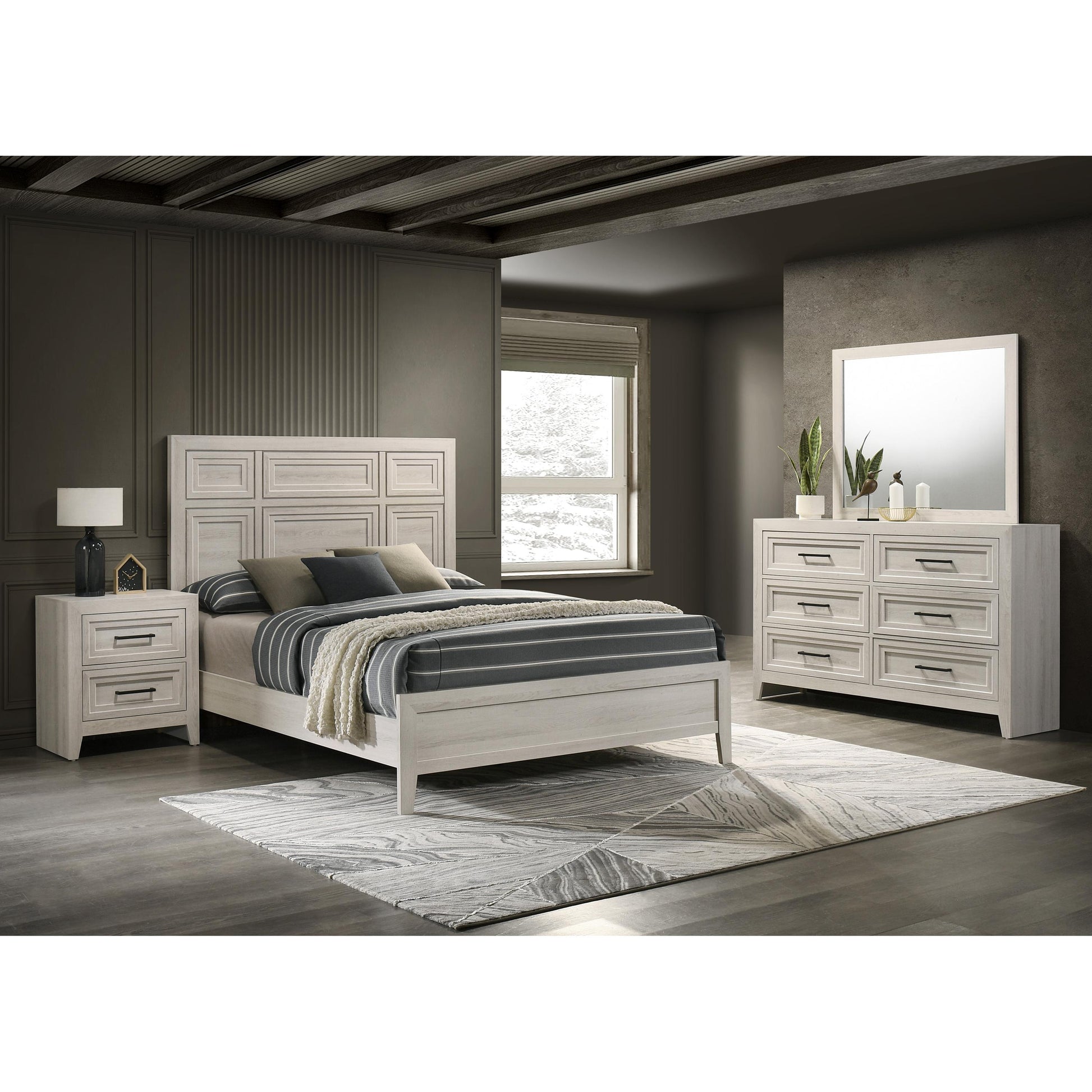  Crown Mark Lorraine B6600-11 Dresser Mirror IMAGE 4