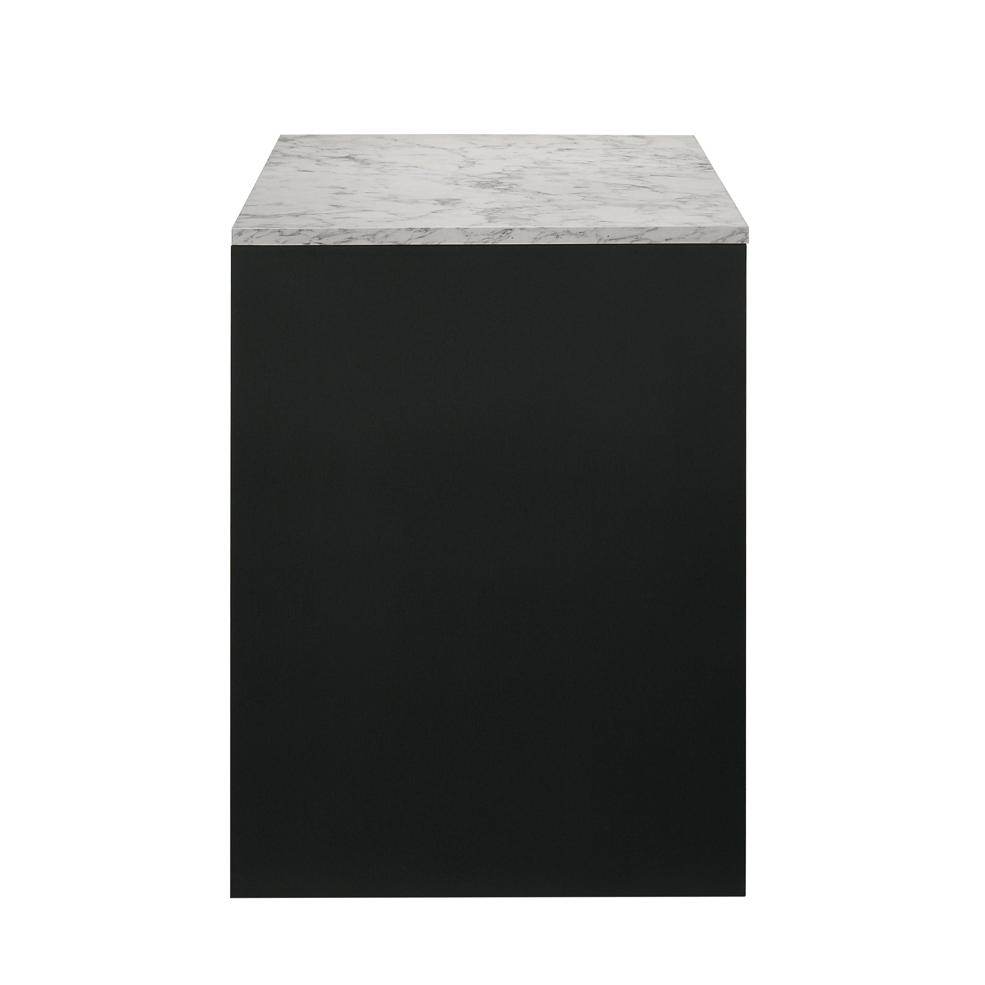  Crown Mark Rangley B6835-DESK Writing Desk - Black IMAGE 2