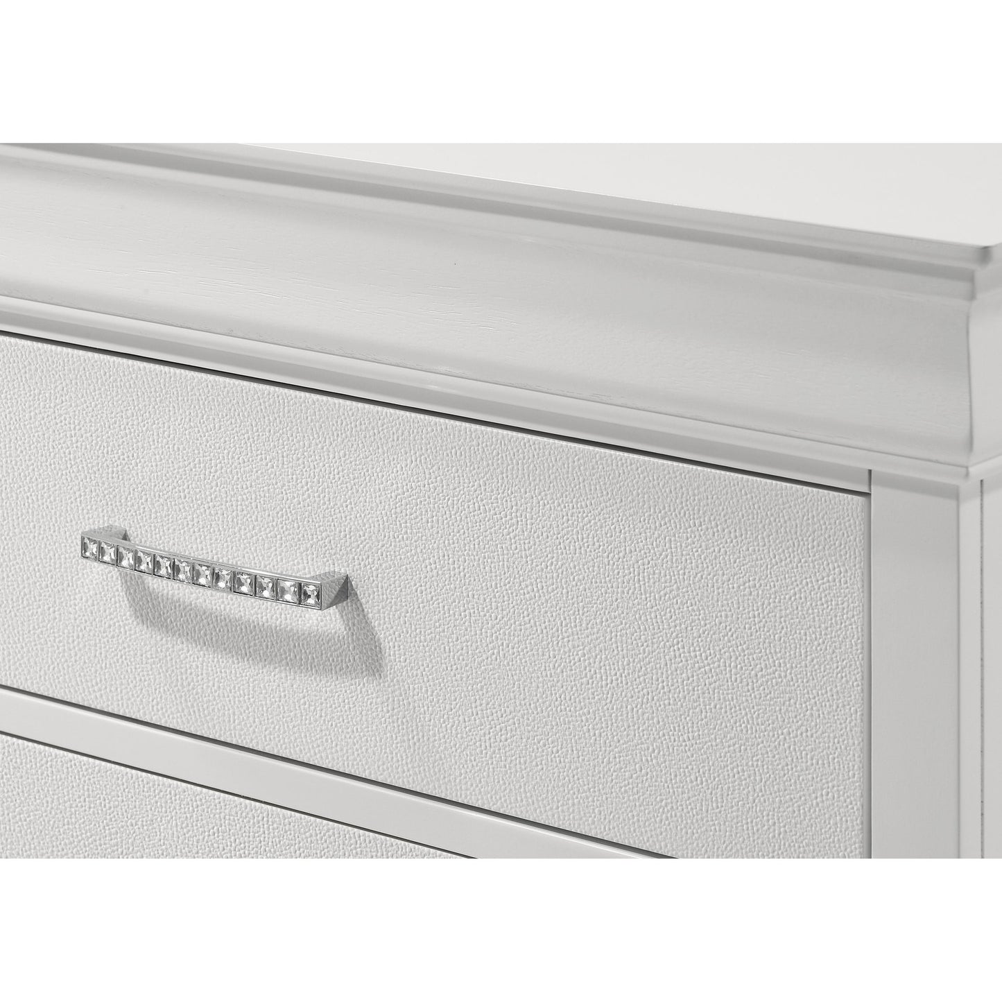 Crown Mark Amalia B6912-1 Dresser - White IMAGE 5