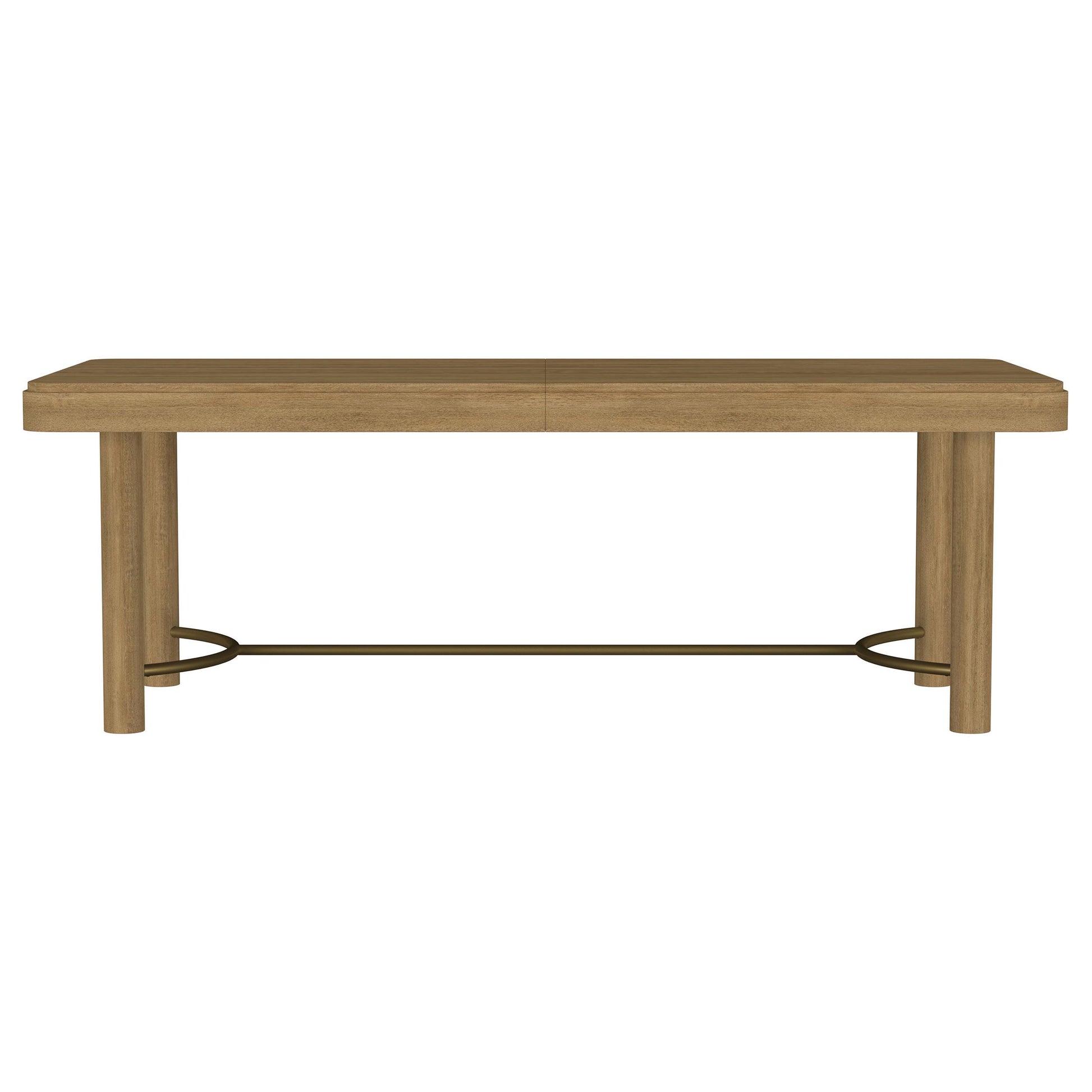  Coaster Furniture Arini 108931 104-inch Extension Leaf Dining Table - Sand Wash IMAGE 4
