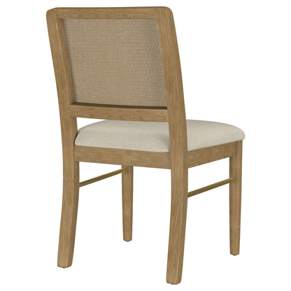 Coaster Furniture Arini 108932SWD Set of 2 Rattan Cane Dining Side Chair - Sand Wash IMAGE 8