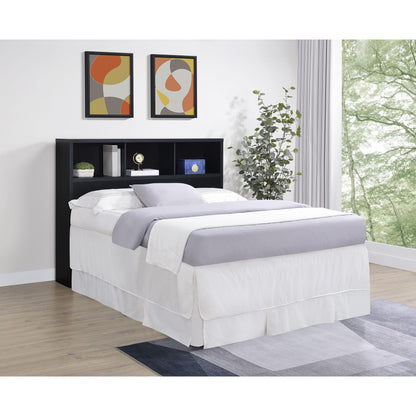 Coaster Furniture Westpark 315851Q 49-inch Queen Bookcase Headboard - Black IMAGE 2