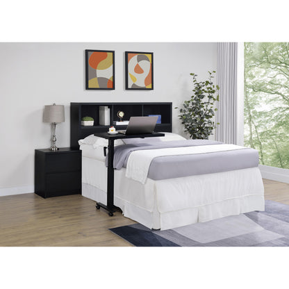 Coaster Furniture Westpark 315851Q 49-inch Queen Bookcase Headboard - Black IMAGE 7