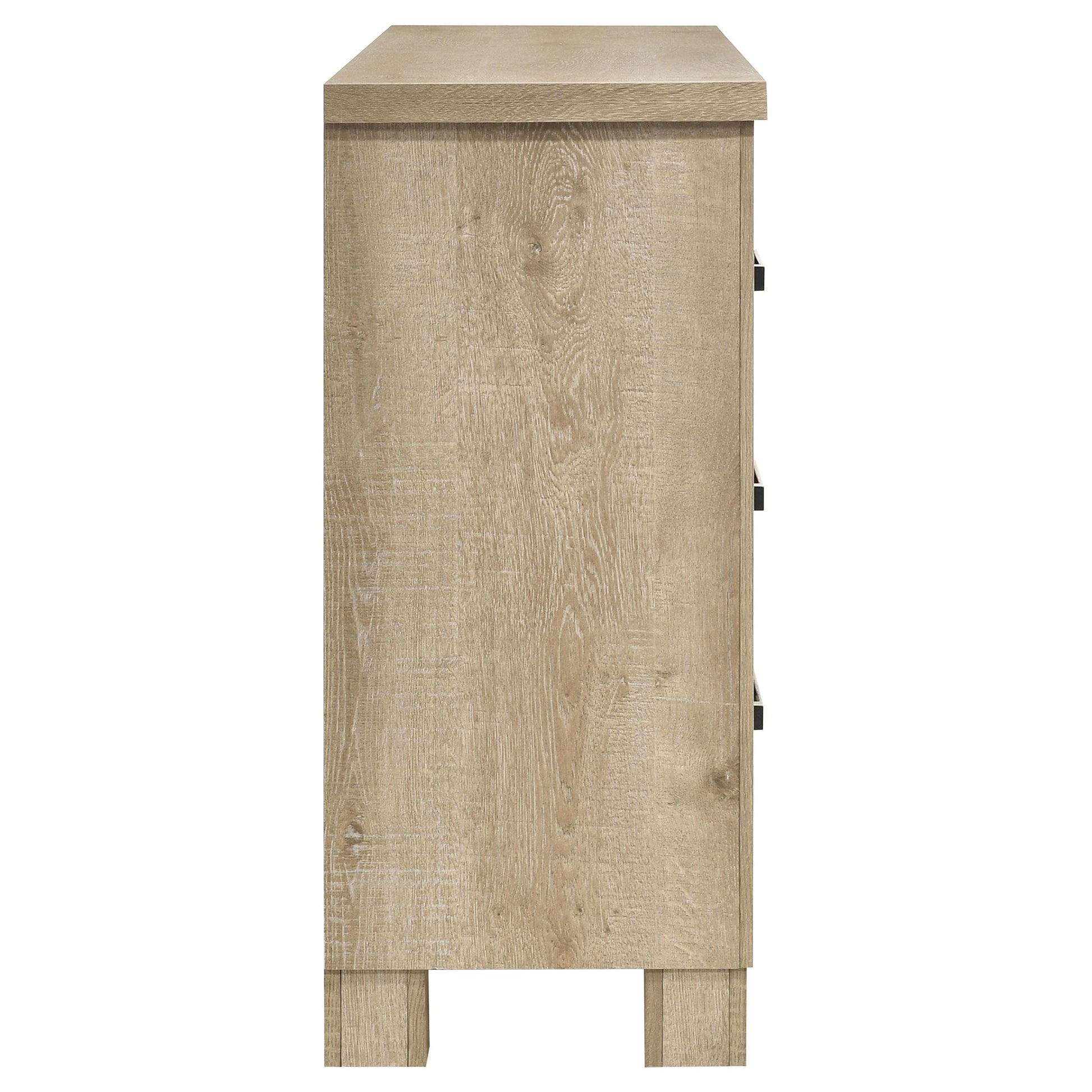 Coaster Furniture Oakglen 225103 6-drawer Dresser - Weathered Oak IMAGE 9