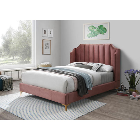 Generation Trade Dior 169441 King Platform Bed - Pink IMAGE 1