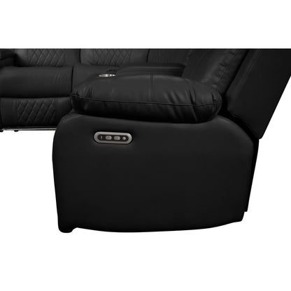 Generation Trade Bravo 650234 Sectional - Black IMAGE 3