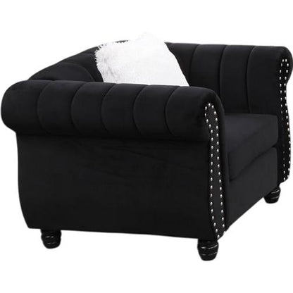 Generation Trade Crescent 587722 Chair - Black IMAGE 1