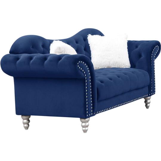 Generation Trade Equinox 855791 Loveseat - Blue IMAGE 1