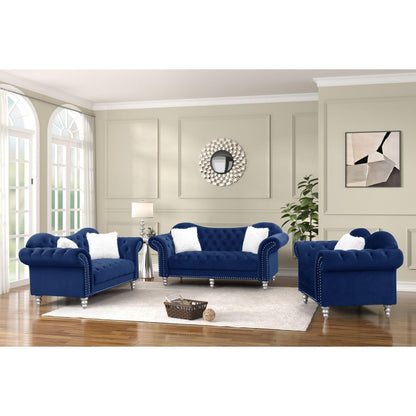 Generation Trade Equinox 855791 Loveseat - Blue IMAGE 2