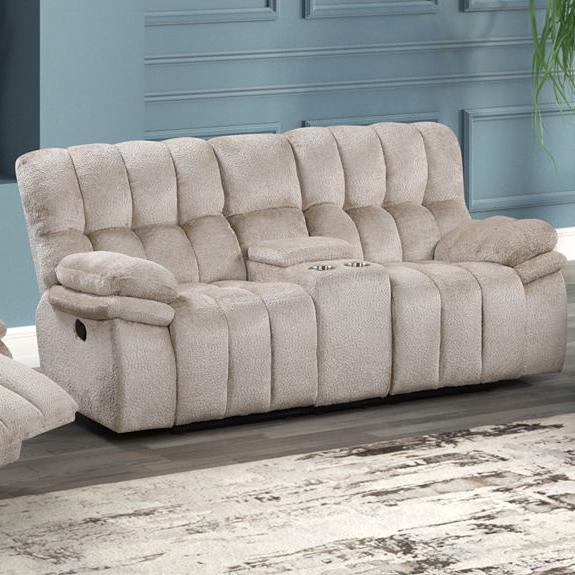 Generation Trade Everest 677521 Console Loveseat - Beige IMAGE 1