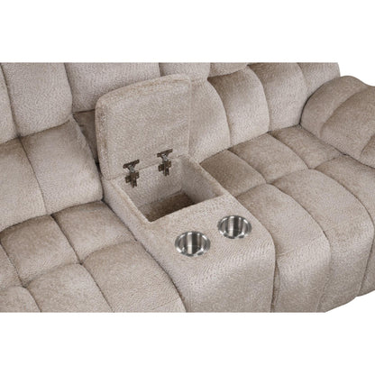 Generation Trade Everest 677521 Console Loveseat - Beige IMAGE 3