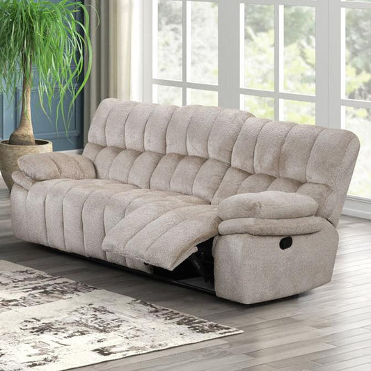 Generation Trade Everest 677520 Sofa with Drop Down Table - Beige IMAGE 1