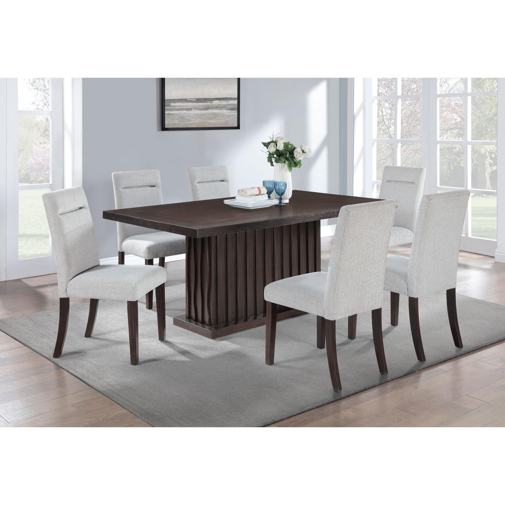 Generation Trade Stafford 340213 Dining Table - Espresso IMAGE 1