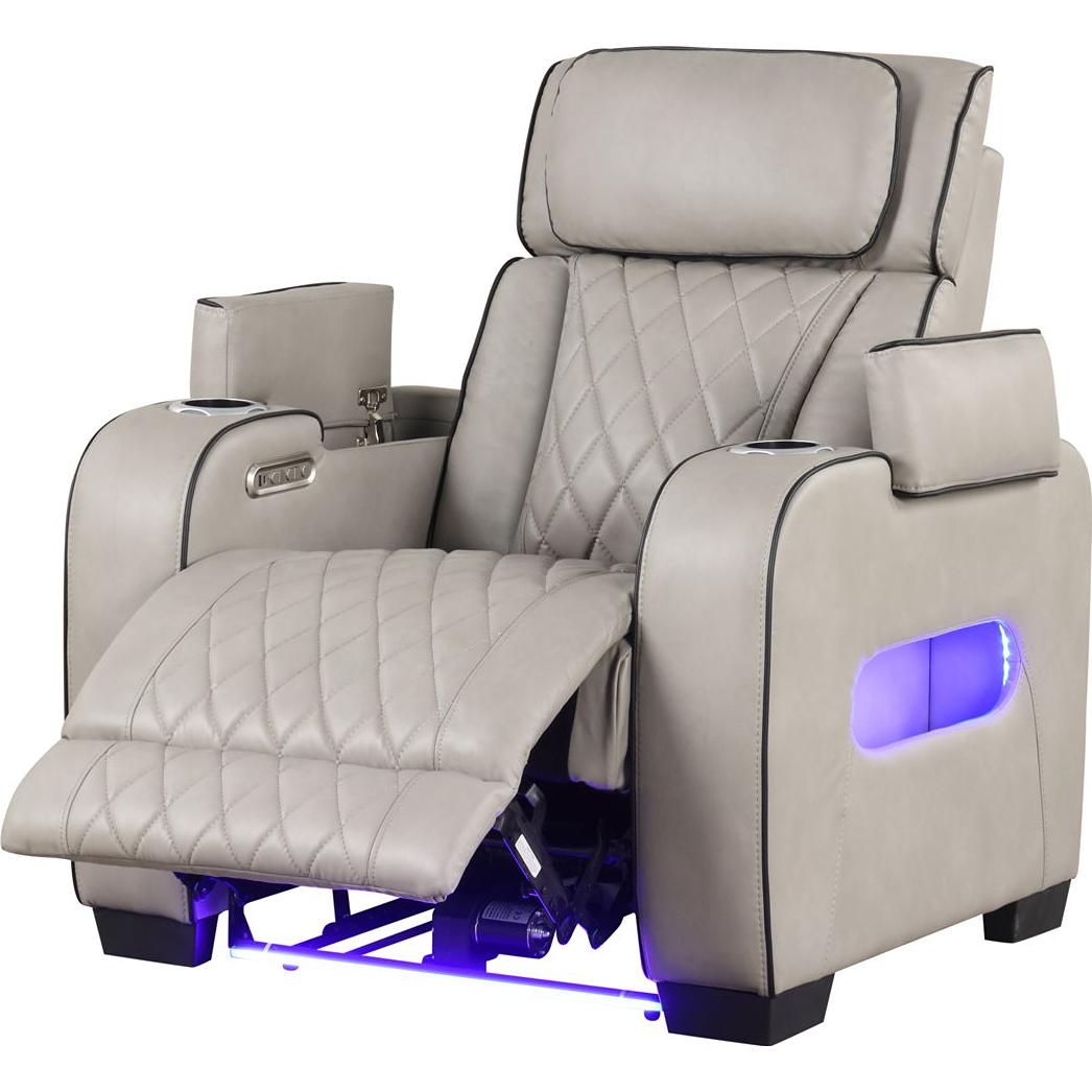 Generation Trade Titan 668092 Recliner - Grey IMAGE 1