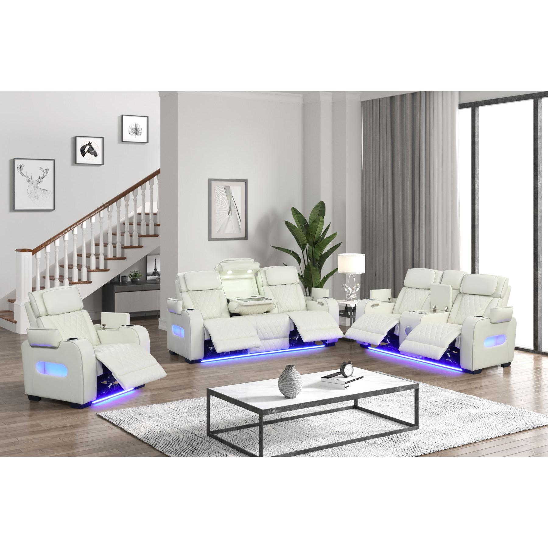 Generation Trade Titan 668192 Recliner - White IMAGE 2