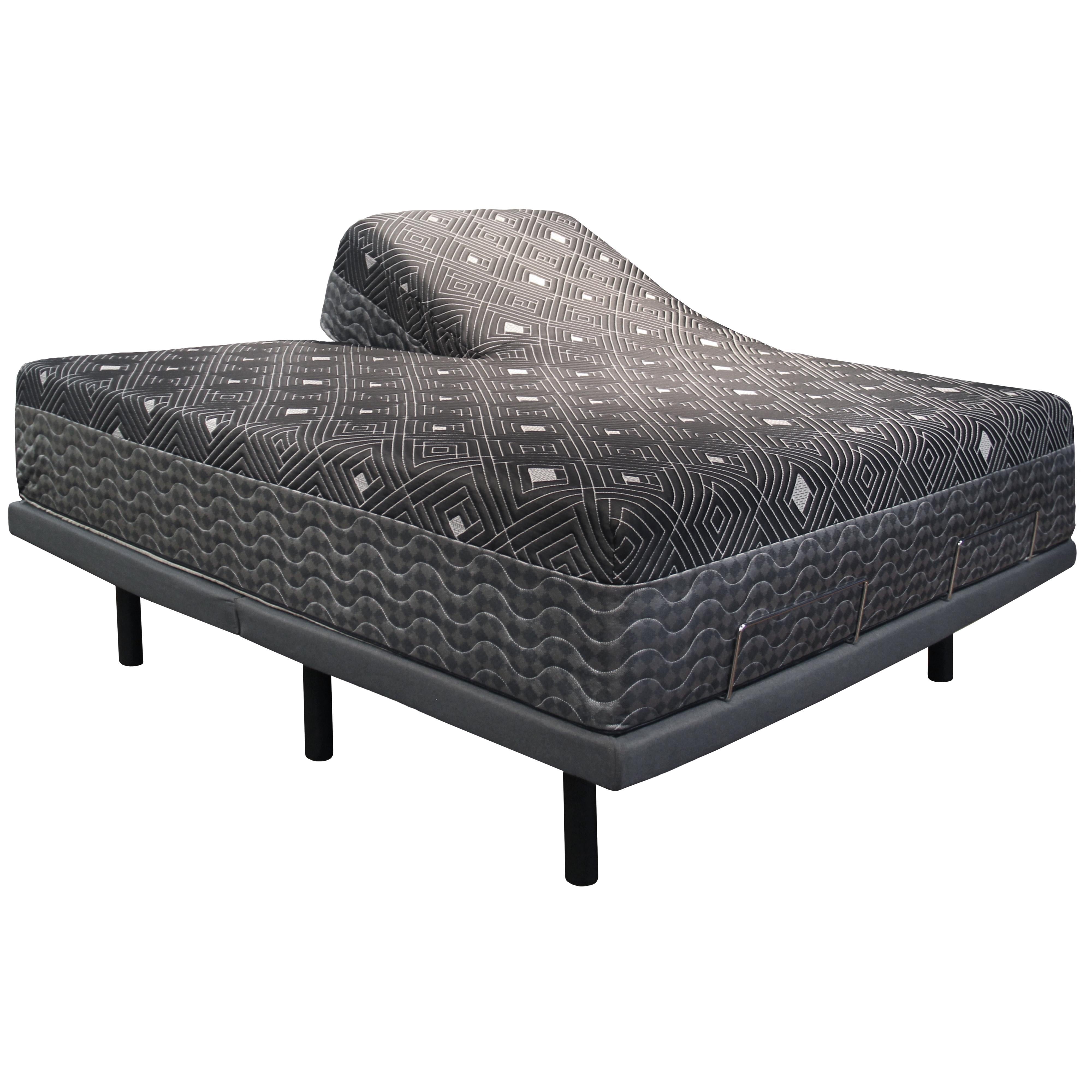 Sleeptronic Edge B50 Hybrid Plush Mattress (Split Head Queen) IMAGE 1