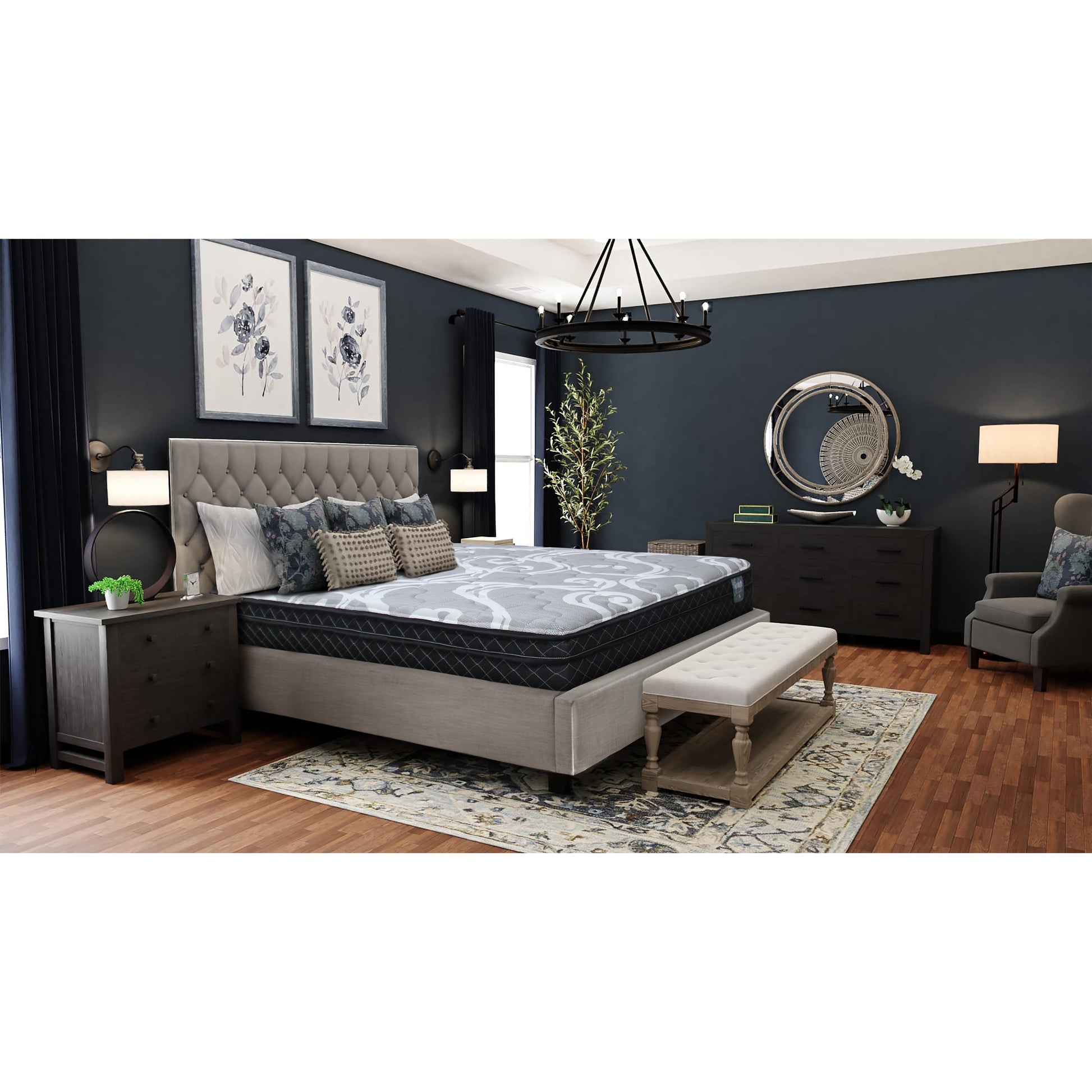 Sleeptronic Posture Stimulus® Euro Pillow Top Mattress (Queen) IMAGE 4