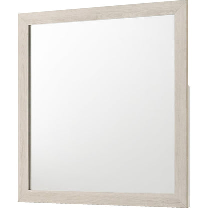  Crown Mark Atticus B6982-11 Dresser Mirror - White IMAGE 1