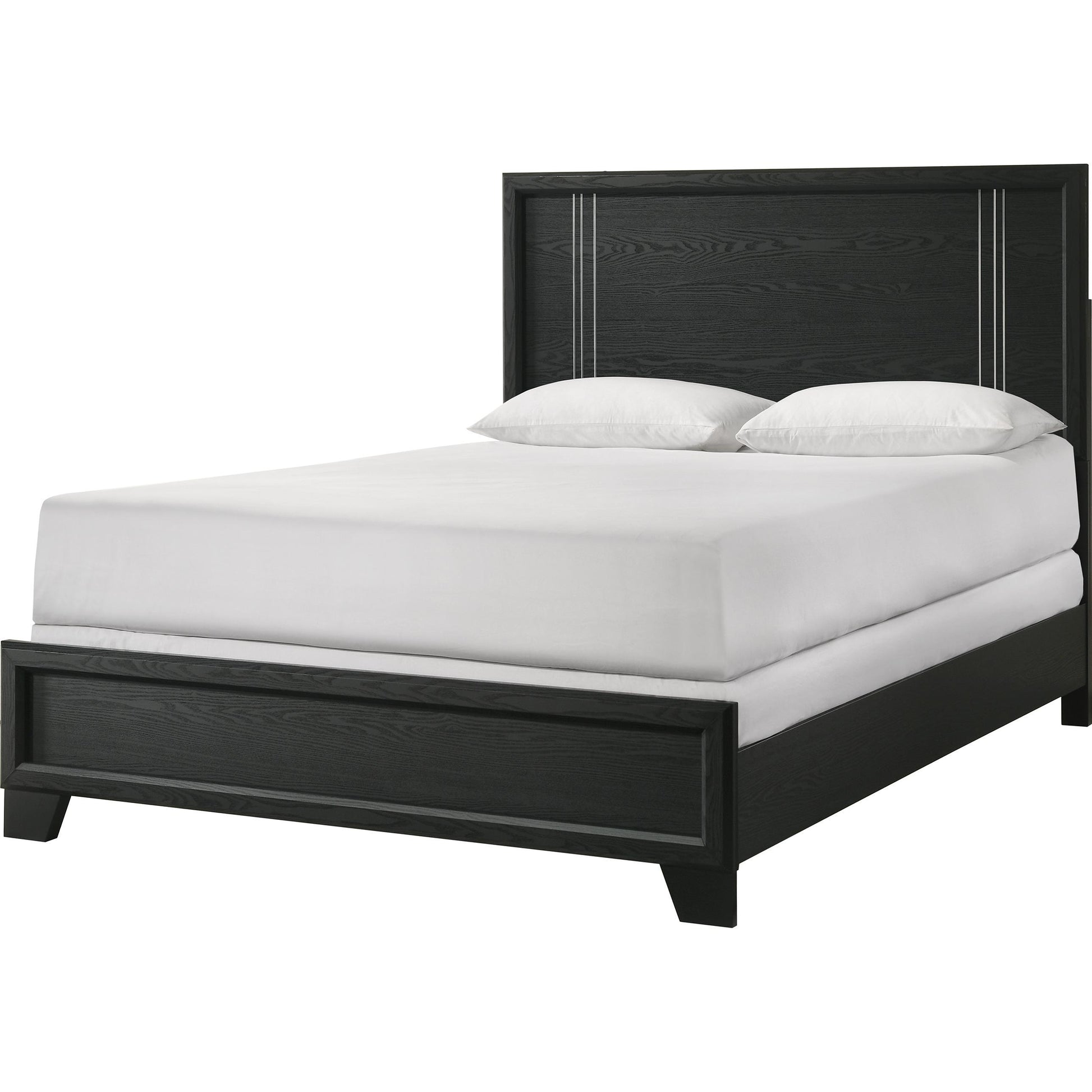  Crown Mark Charlie B9235-Q Queen Bed - Charcoal IMAGE 1