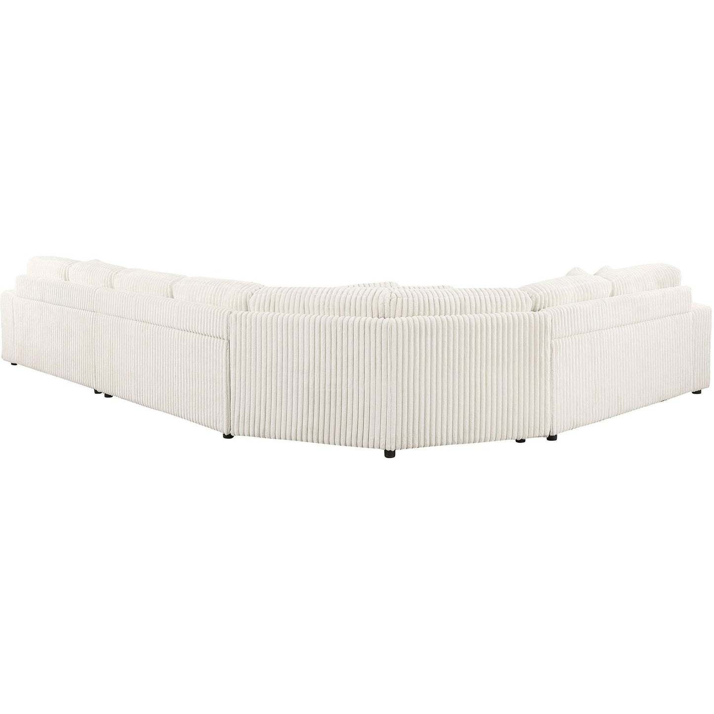  Coaster Furniture Emberson 508851-SET 5-piece Upholstered Modular Sectional Sofa - Ivory IMAGE 6
