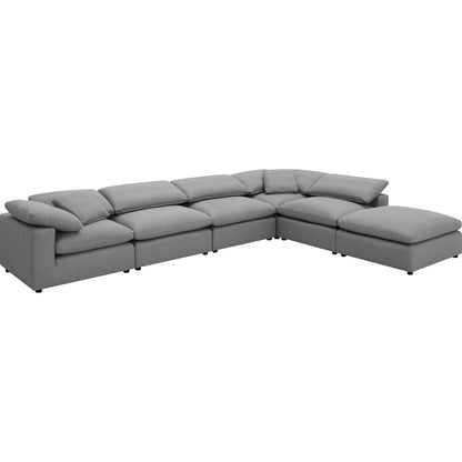 Coaster Furniture Raleigh Fabric 6 pc Sectional 551754-SET IMAGE 2