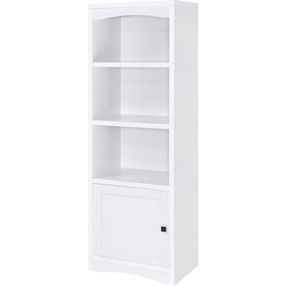  Coaster Furniture Laughlin 724113-SET 3-piece Entertainment Center TV Stand - White IMAGE 12