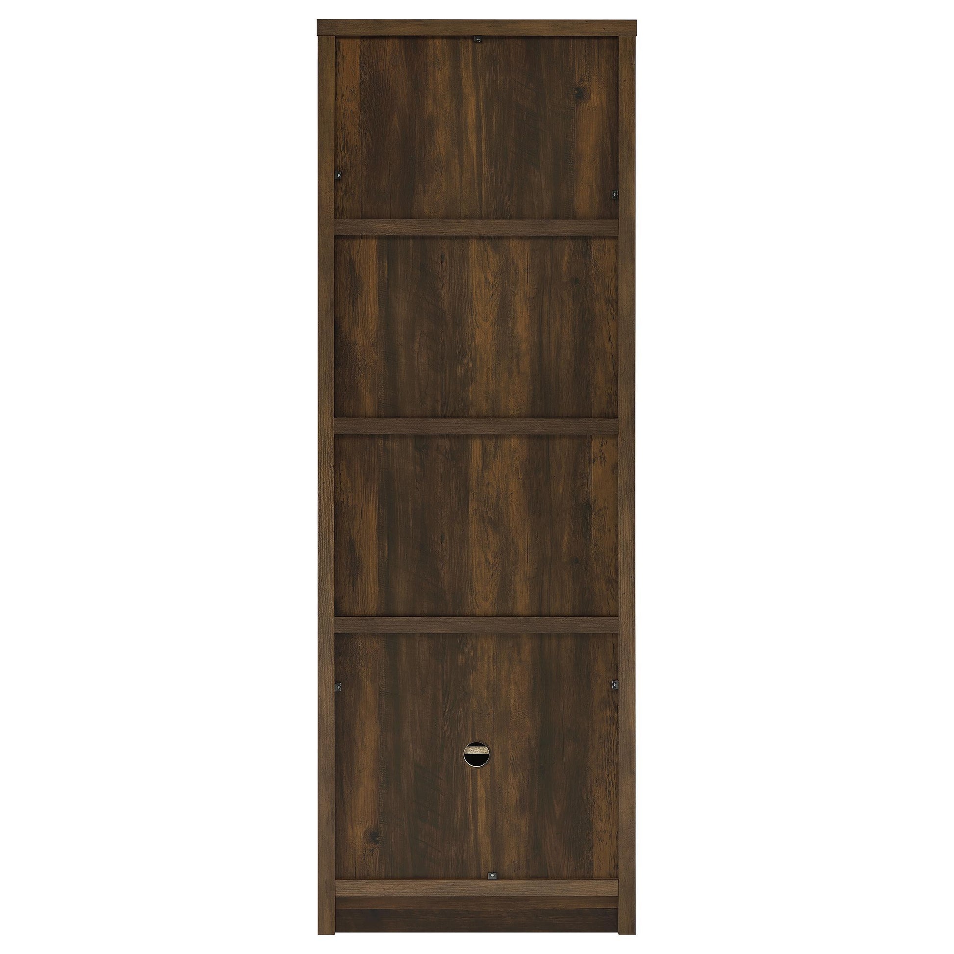  Coaster Furniture Laughlin 724123-SET 3-piece Entertainment Center TV Stand - Dark Pine IMAGE 16