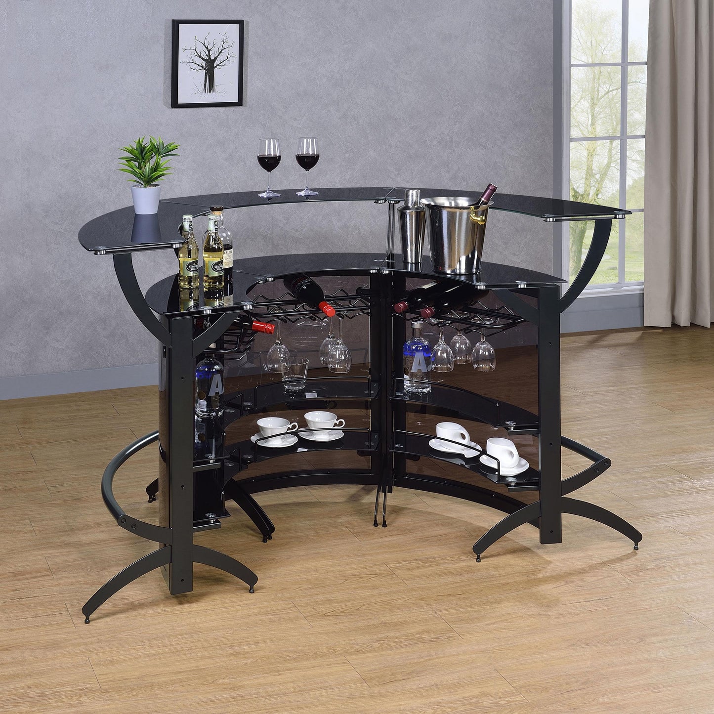  Coaster Furniture Bar Cabinets Bar Cabinets 182135-S3 IMAGE 3