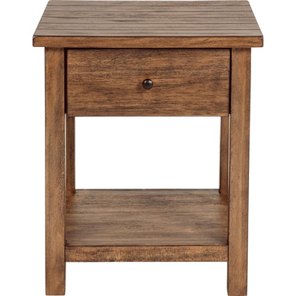  Coaster Furniture Payne 710548-S3 3-piece Coffee and 1-drawer End Table Set - Brown IMAGE 4