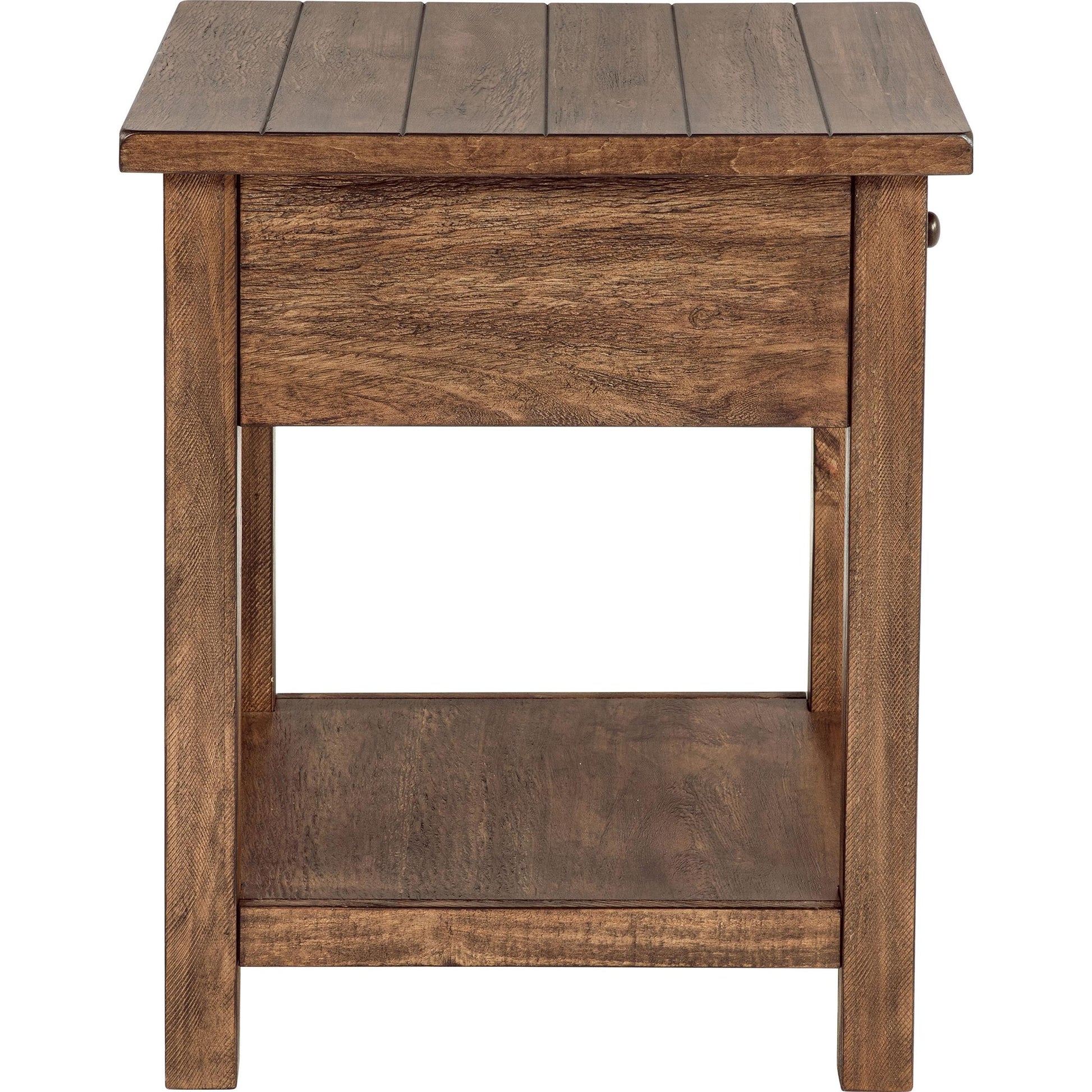  Coaster Furniture Payne 710548-S3 3-piece Coffee and 1-drawer End Table Set - Brown IMAGE 5