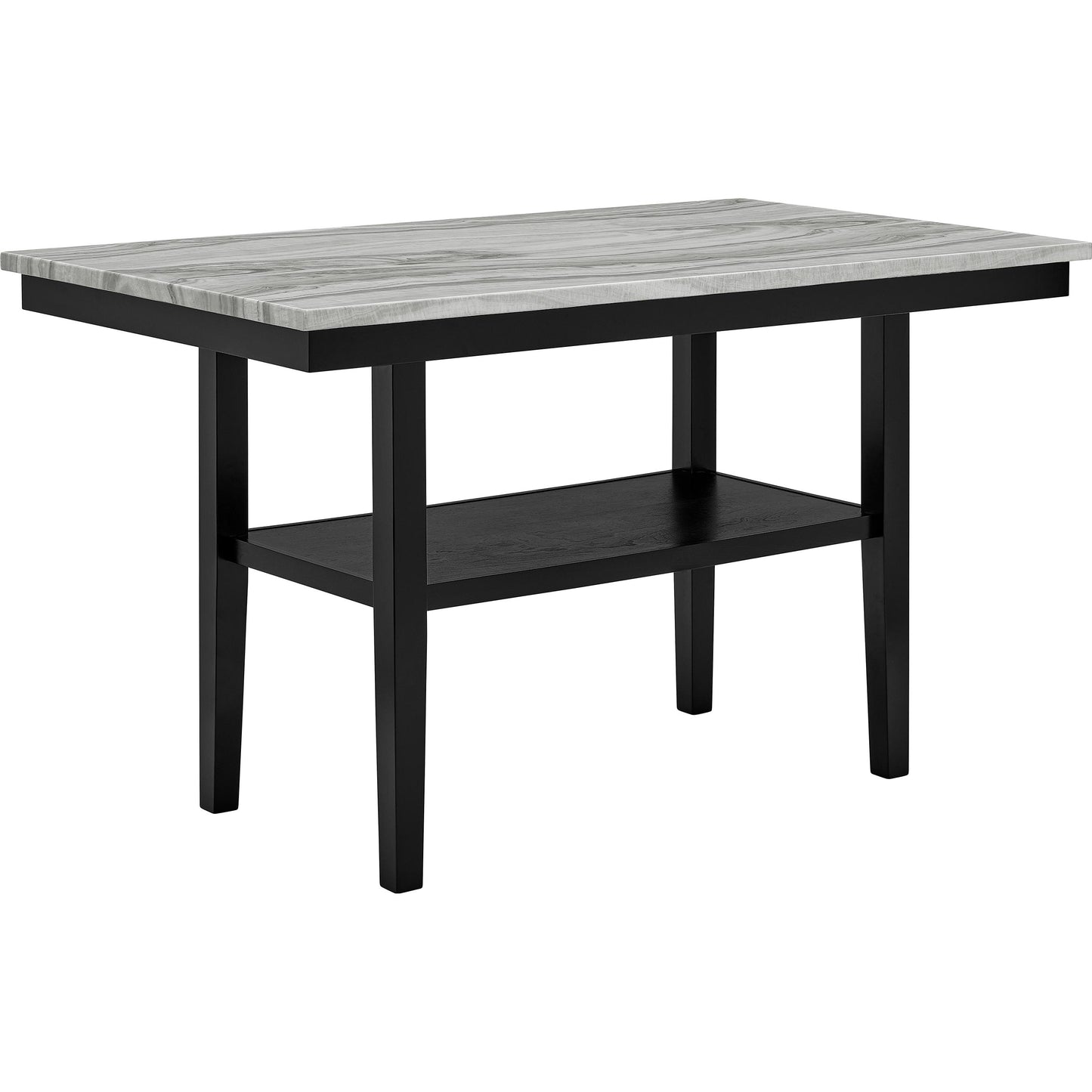  Crown Mark Marbel 5 pc Counter Height Dinette 1718SET IMAGE 2