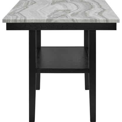  Crown Mark Marbel 5 pc Counter Height Dinette 1718SET IMAGE 3