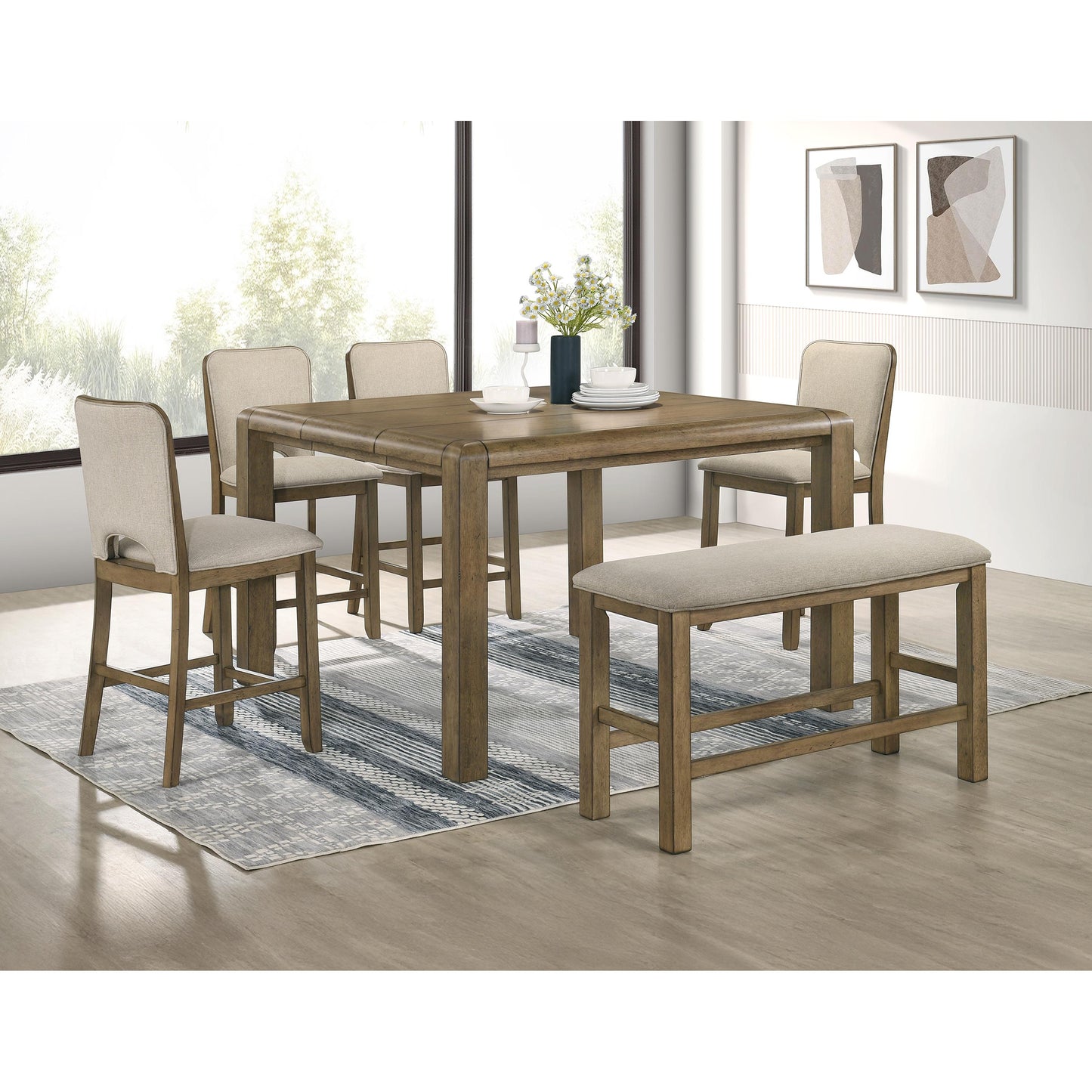  Crown Mark Cockrell Counter Height Dining Table 2756T-5454 IMAGE 9