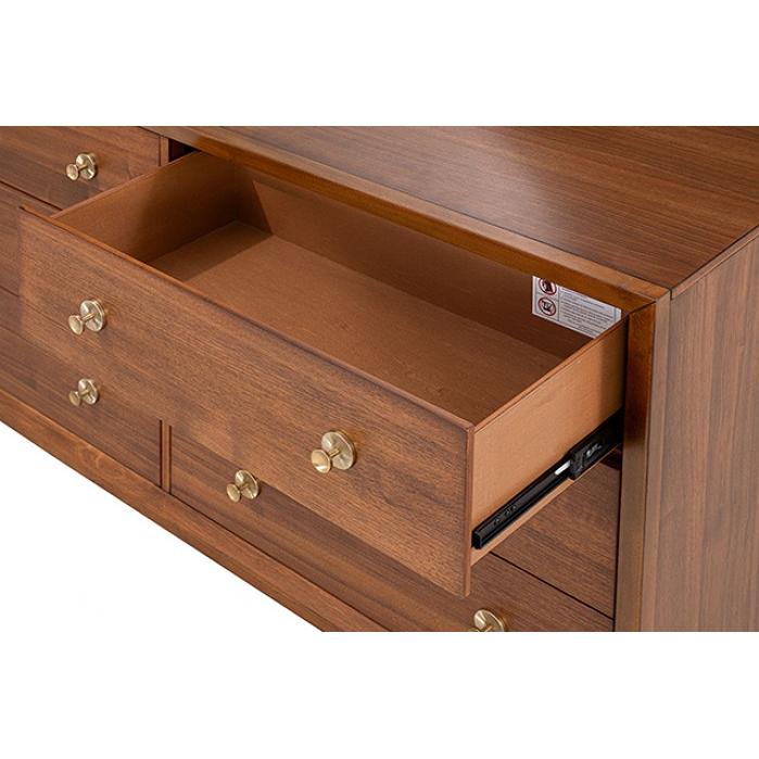  Furniture of America Dressers 6 Drawers FM74000WN-D IMAGE 2