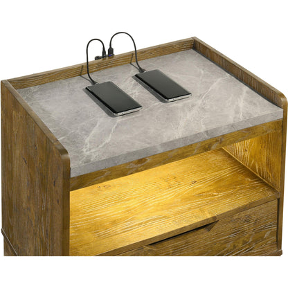  Coaster Furniture Nightstands 1 Drawer 222972 IMAGE 8