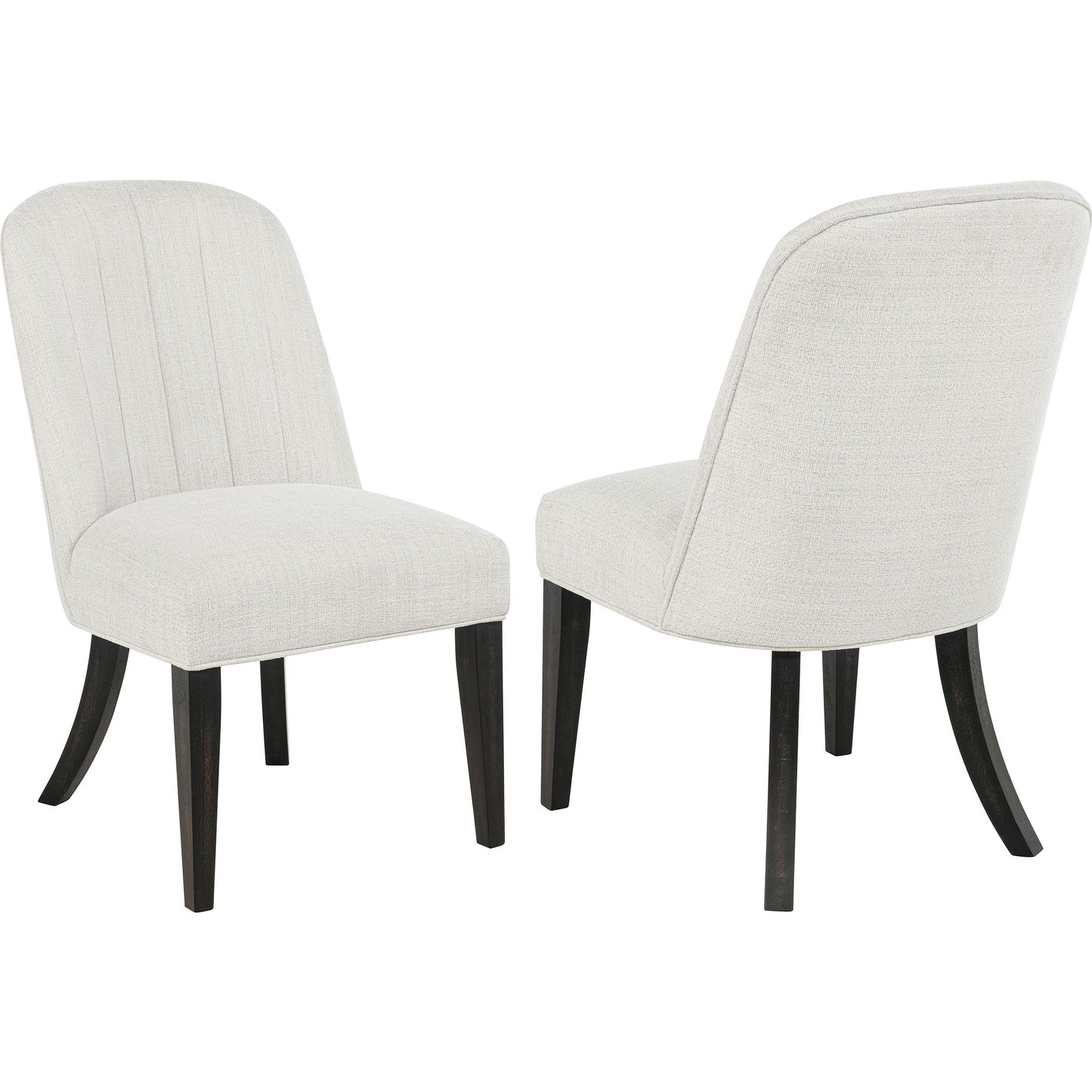  Coaster Furniture Leandro 115392 Set of 2 Upholstered Dining Side Chair - Cream IMAGE 1