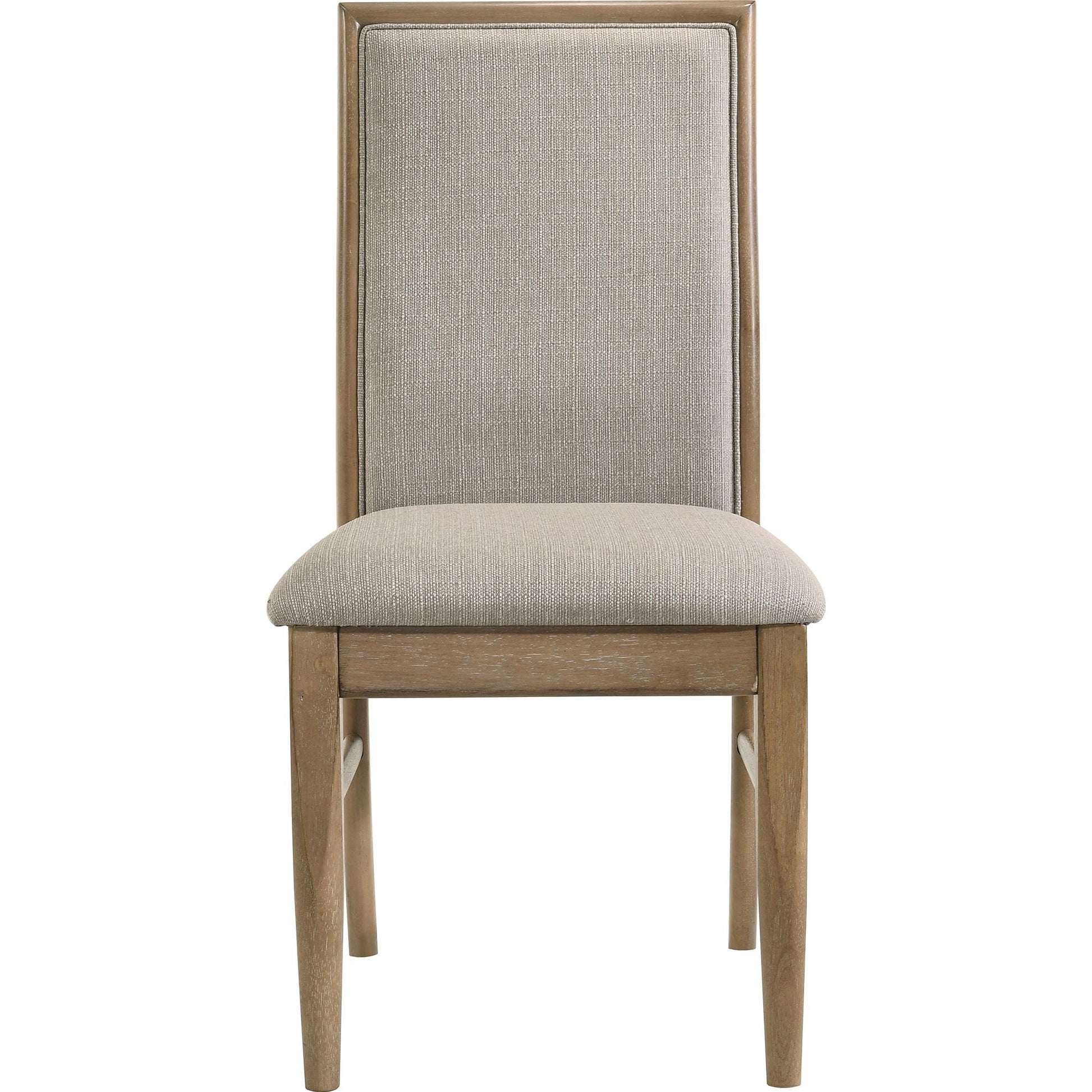  Coaster Furniture Adina 193612 Set of 2 Upholstered Dining Side Chair - Barley IMAGE 4