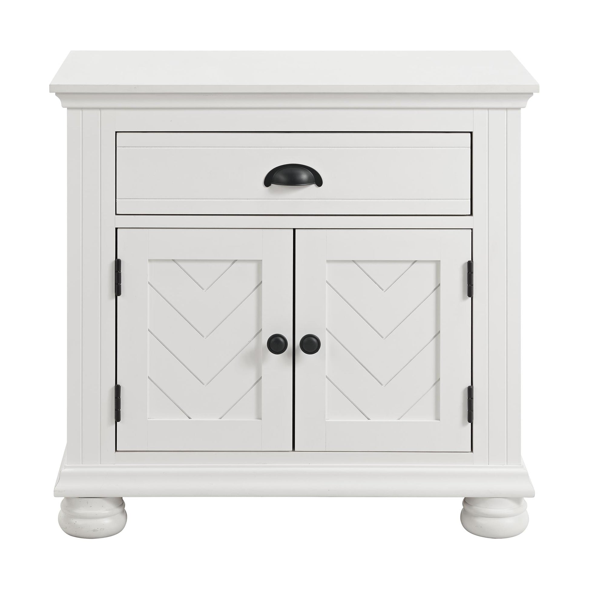  Elements International Kona B-9340-7-NS 1-Drawer Nightstand IMAGE 2
