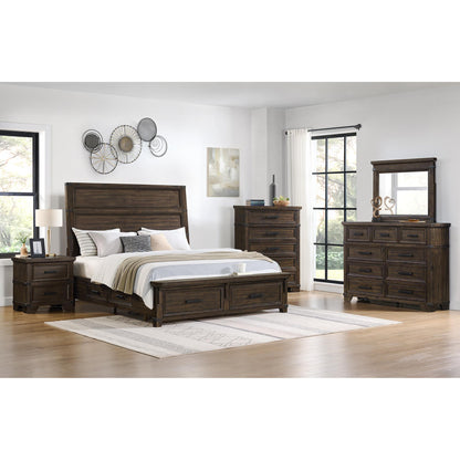 Elements International Colorado City B-13010-8-NS 2-Drawer Nightstand IMAGE 3