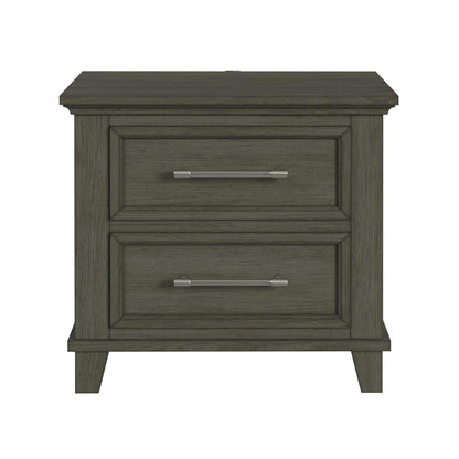  Elements International Canterbury B-13030-3-NS 2-Drawer Nightstand IMAGE 2