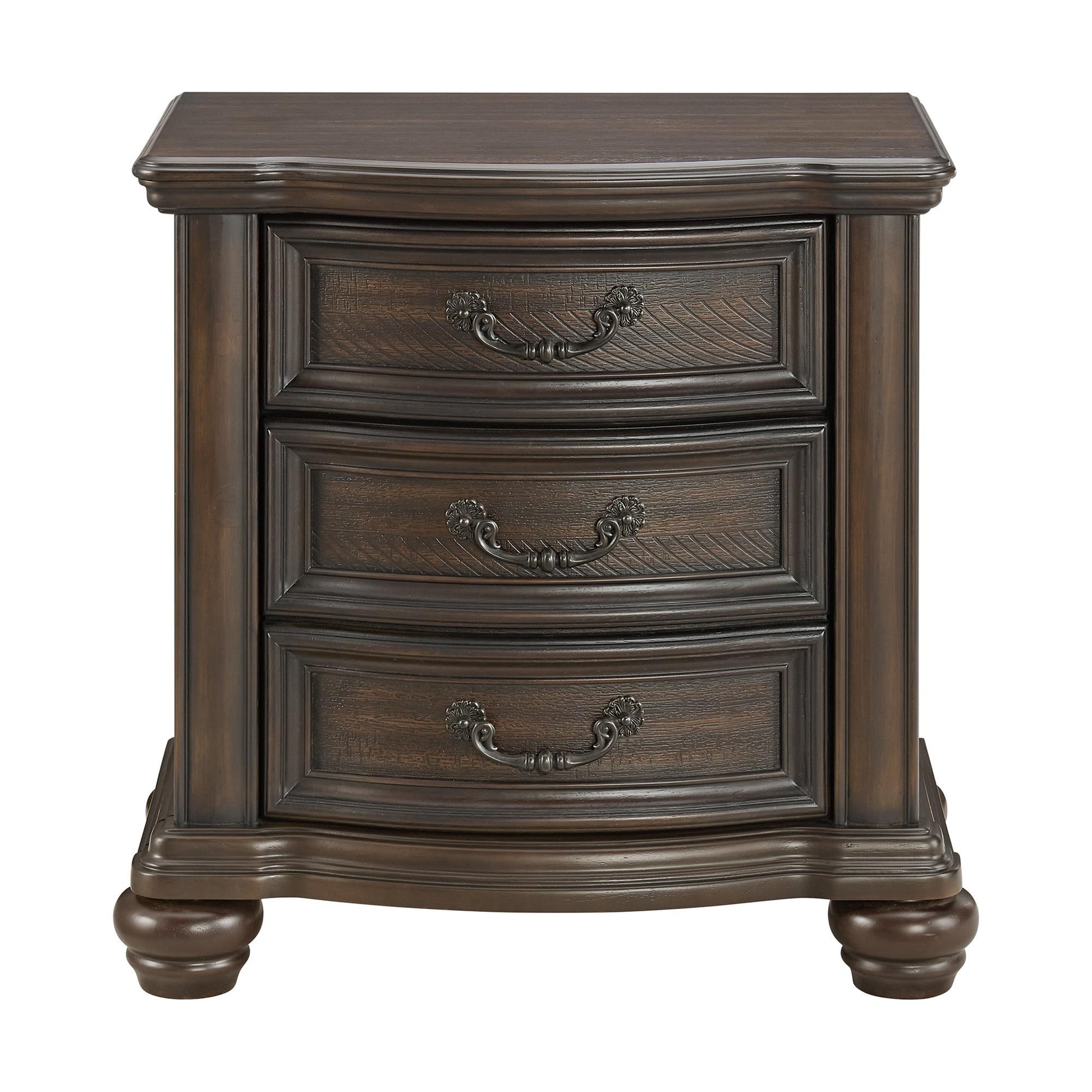  Elements International Brunswick B-13070-5-NS 2-Drawer Nightstand IMAGE 2